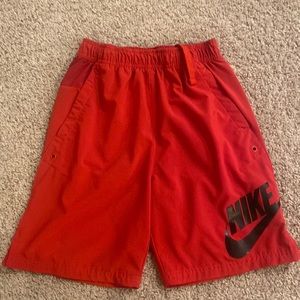 Big boys Nike shorts.
